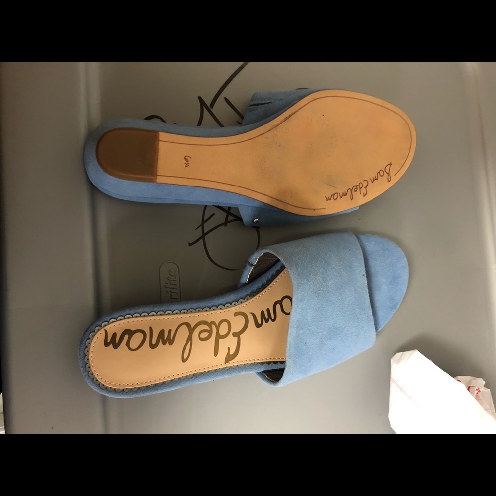Never worn Sam Edelman Suade sandels - Picture 2 of 3